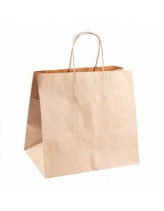 Saco Papel Kraft 27x16x31cm c/ Asa (250 unidades)