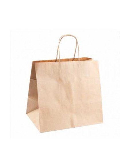 Saco Papel Kraft 27x16x31cm c/ Asa (250 unidades)