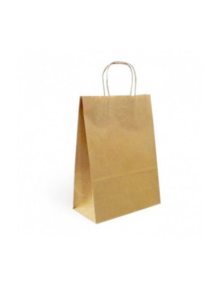 Saco Papel Kraft 24x9x31cm c/ Asa (250 unidades)