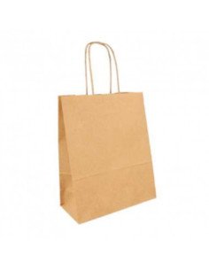 Saco Papel Kraft 18x8x23cm c/ Asa (350 unidades)