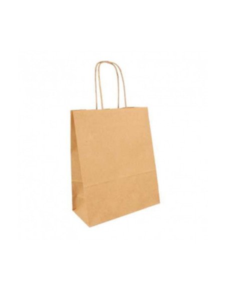 Saco Papel Kraft 18x8x23cm c/ Asa (350 unidades)