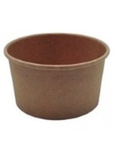 Copos de Gelado 80ml Papel Kraft (50 unidades)