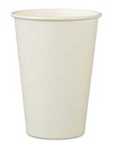 Copos Papel 200ml - 7oz Brancos (100 unidades)