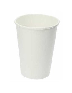 Copos Papel 237ml - 8oz Brancos (100 unidades)