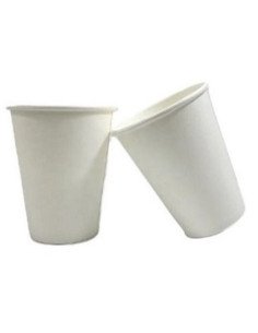 Copos Papel 325ml - 11oz Brancos (100 unidades)