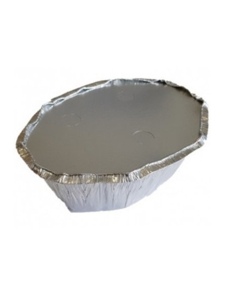 Embalagem de Alumínio 2400ml Oval c/ Tampa (100 unidades)