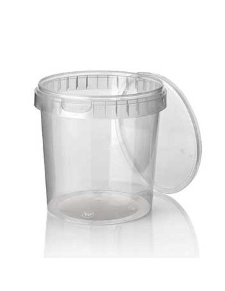 Caixa Alimentar para Sopa 770ml em PP Plástico Redonda c/ Tampa (30 unidades)