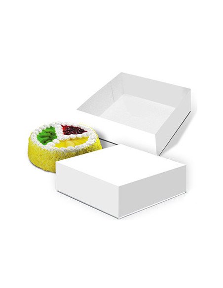 Caixa Cartolina Branca para Bolos 33x33x9,5cm (50 unidades)