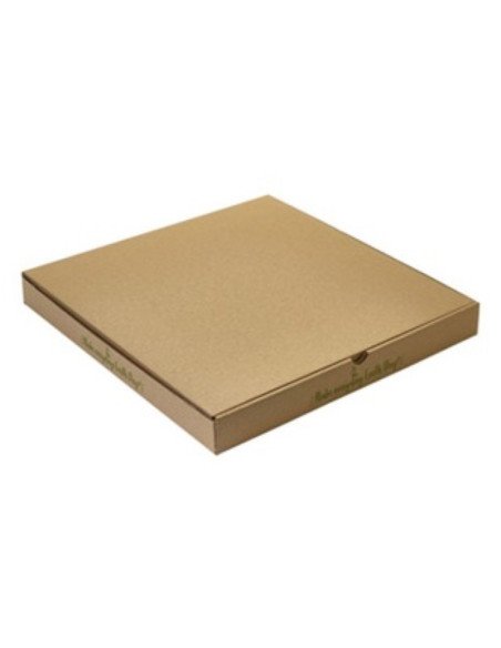 Caixa Pizza Cartão Kraft 260x260x40mm (100 unidades)