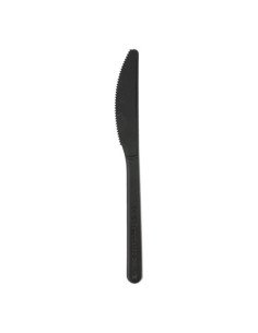 Facas C-PLA Reutilizáveis 18cm Preto (100 unidades) 2