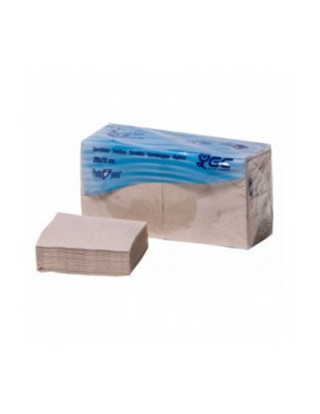 Guardanapos 20x20 2 Folhas P&P 100% Recycled (Pack de 100 unidades)