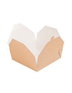 Caixa Cartolina Kraft 21,7x21,7x6cm 2910ml (100 unidades)