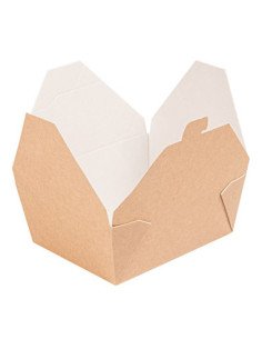 Caixa Cartolina Kraft 15,2x12,1x6,5cm 1350ml (50 unidades) 2