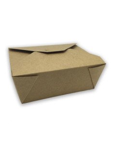 Caixa Cartolina Kraft 15,2x12x6,3cm 1350ml (50 unidades)