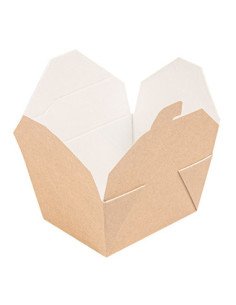 Caixa Cartolina Kraft 11,3x9x6,3cm para Menu 780ml (50 unidades) 2