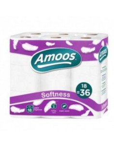 Papel Higiénico Doméstico (30 metros) 3 Folhas (18 Rolos)