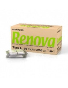 Guardanapos Bar 17x13 Tipo L 30x200un - 6.000 unidades