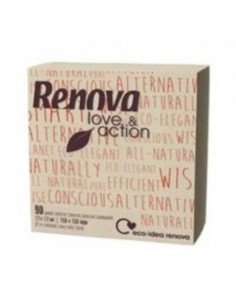 Guardanapos 22x22cm (2 Folhas) Love&Action Pack de 90 unidades